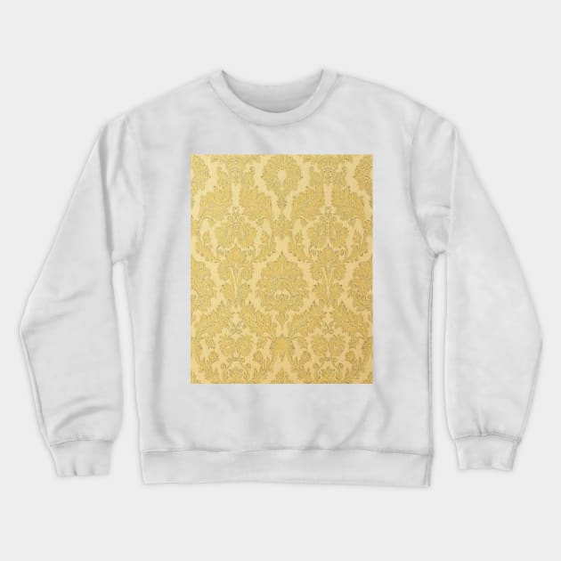 Golden baroque pattern Crewneck Sweatshirt by ghjura